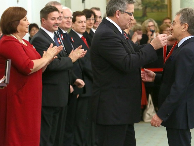 Anna i Bronisław Komorowscy