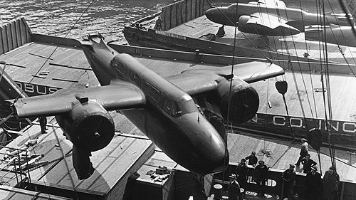 Amerykańskie samoloty transportowane w ramach program Lend-Lease 