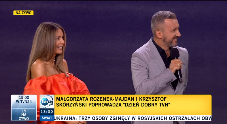 Małgorzata Rozenek-Majdan i Krzysztof Skórzyński