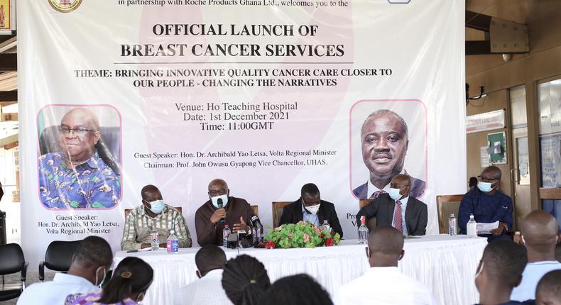 Roche and Ghana Ministry of Health partner to open new cancer centre at Ho Teaching Hospital