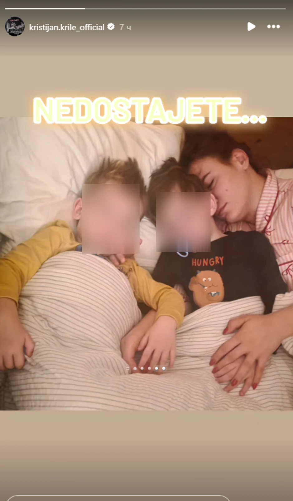 Kristijan Golubović objavio Kristininu sliku i obratio joj se nakon što je uzeo zlato iz stana