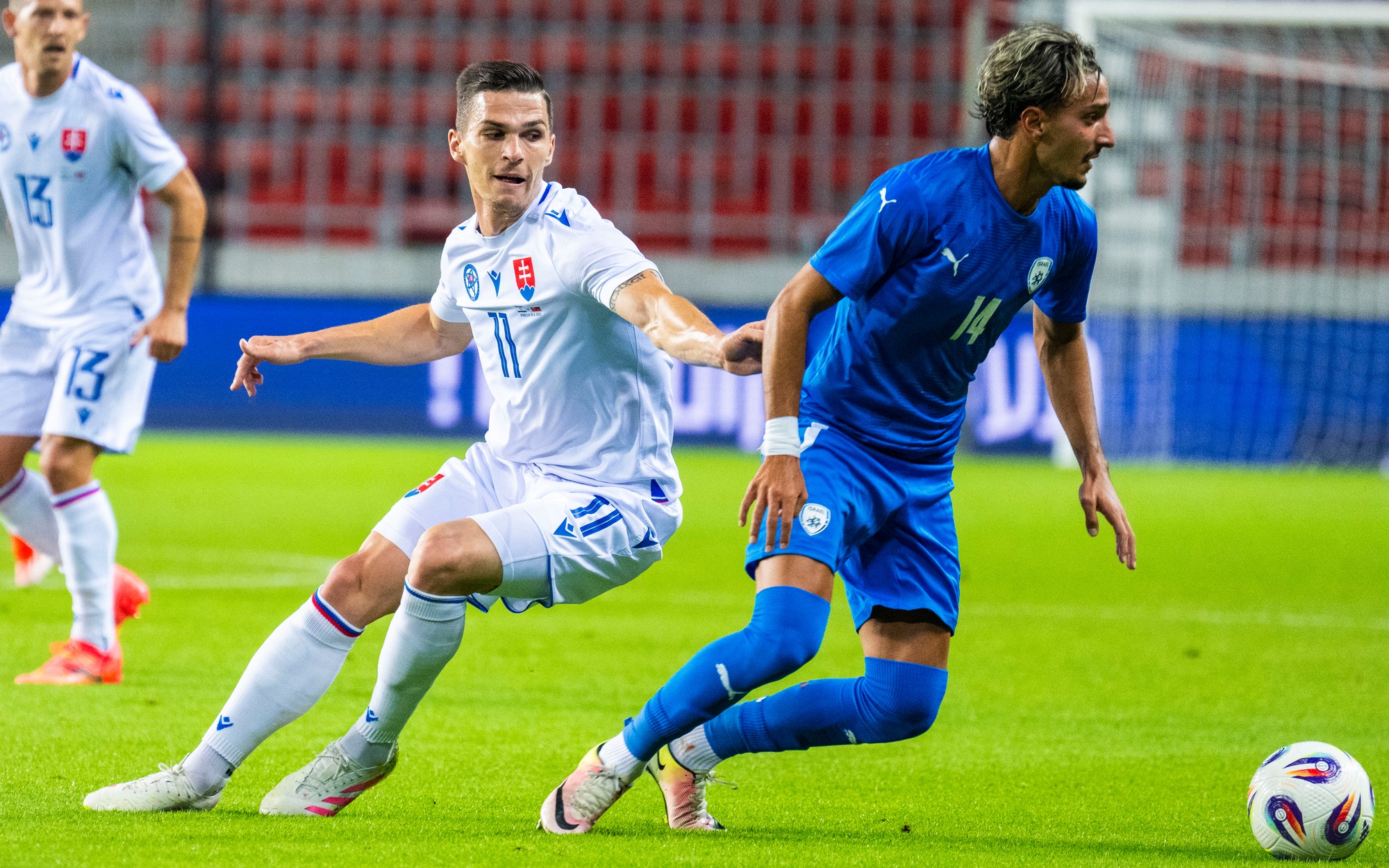 Zľava Ľubomír Tupta (Slovensko) a Guy Mizrahi (Izrael). 