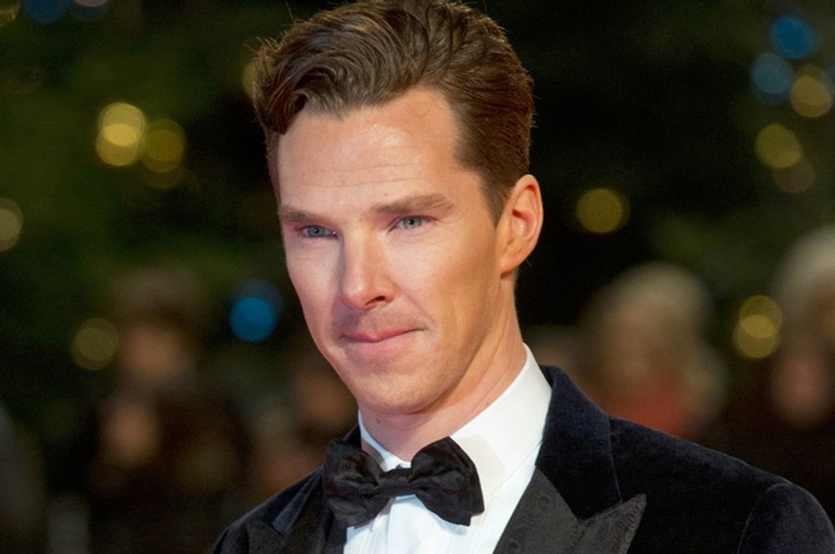 Benedict Cumberbatch cały do schrupania