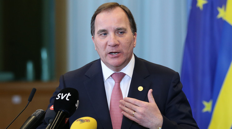 Stefan Löfven / Fotó: AFP