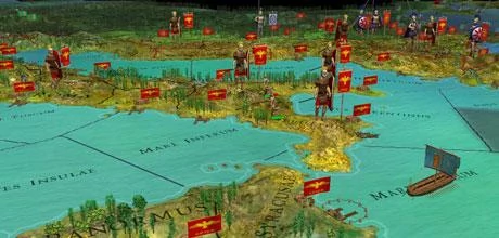 Screen z gry "Europa Universalis: Rome"