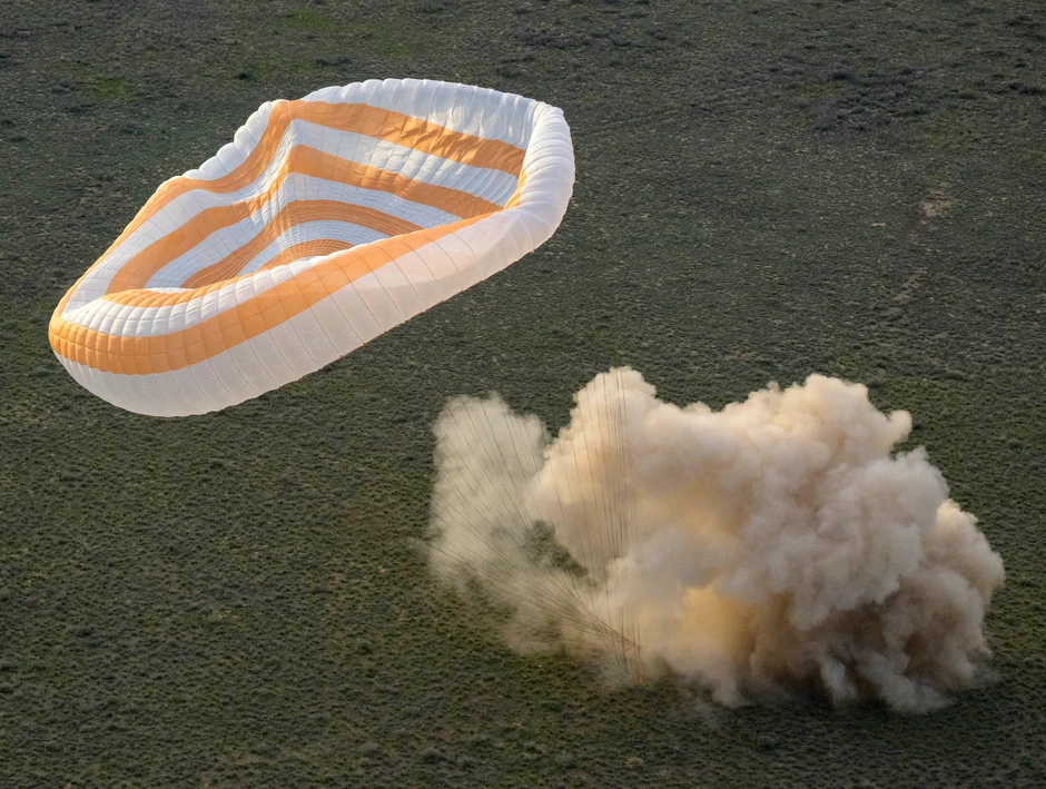 Sletanje "sojusa MS-26"