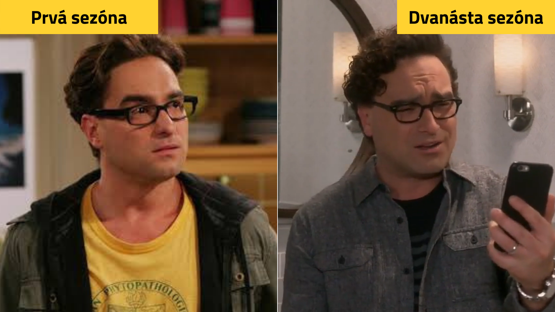 Ako sa zmenil Johnny Galecki?