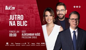 Jutro na Blic, 26.1. 2026. Gost Aleksandar Vučić 