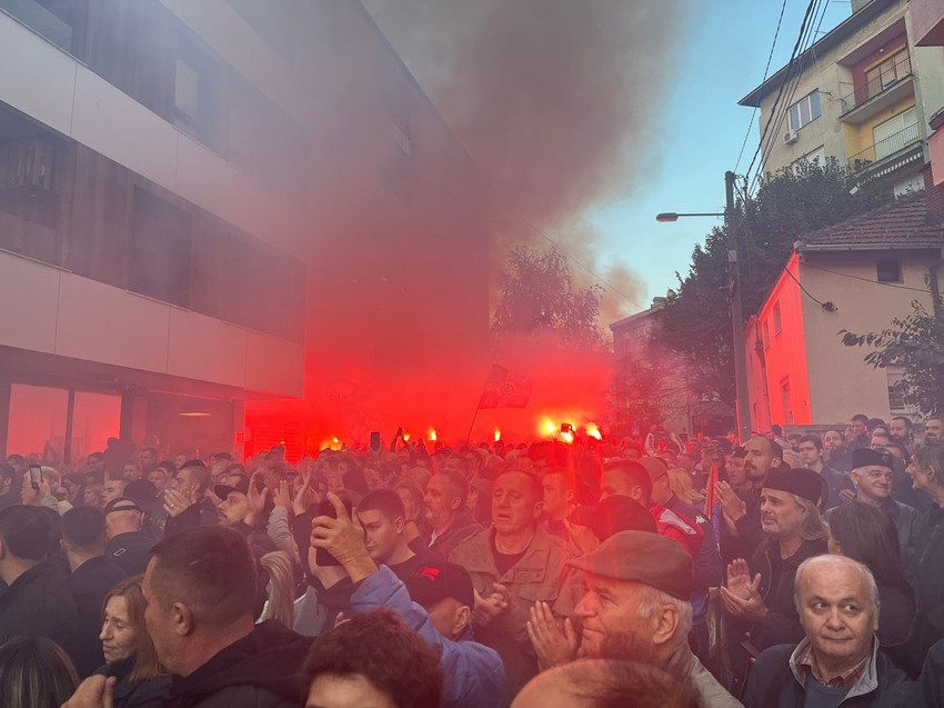 Bakljada na otvaranju muzeja Draži Mihailoviću