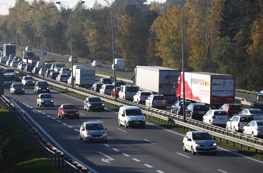 Wypadek na obwodnicy Trójmiasta