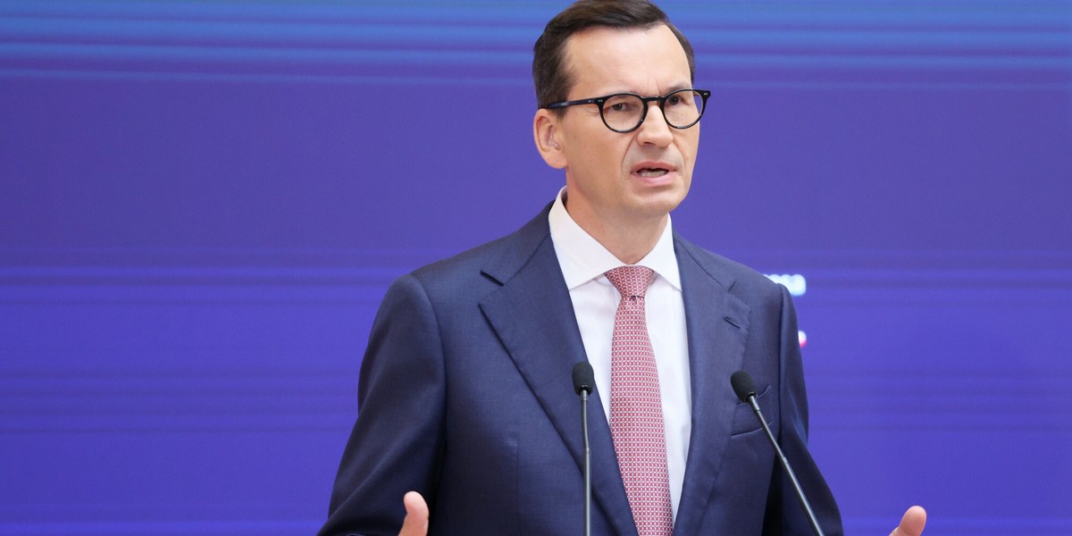 Premier Mateusz Morawiecki