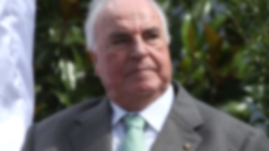 Helmut Kohl krytykuje politykę zagraniczną Niemiec