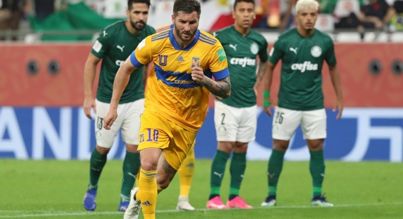 Andre-Pierre Gignac shot Tigres into the final of the Club World Cup with his second-half penalty