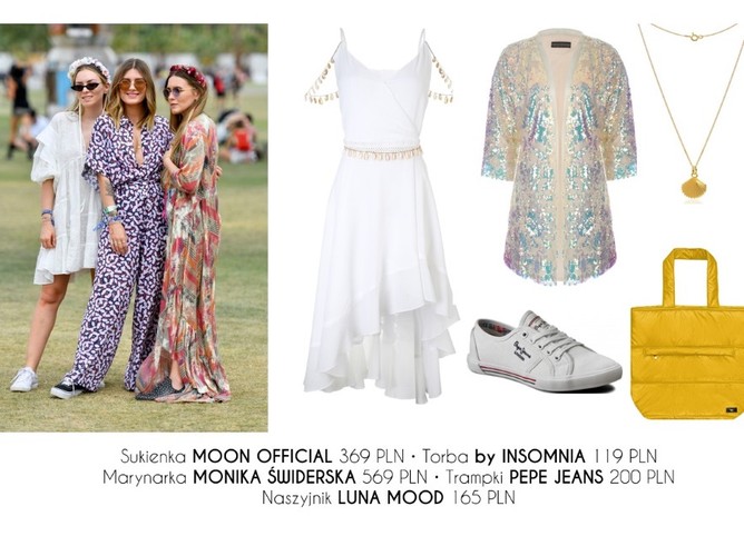 STYLIZACJE na lato inspirowane zestawami z festiwali muzycznych
