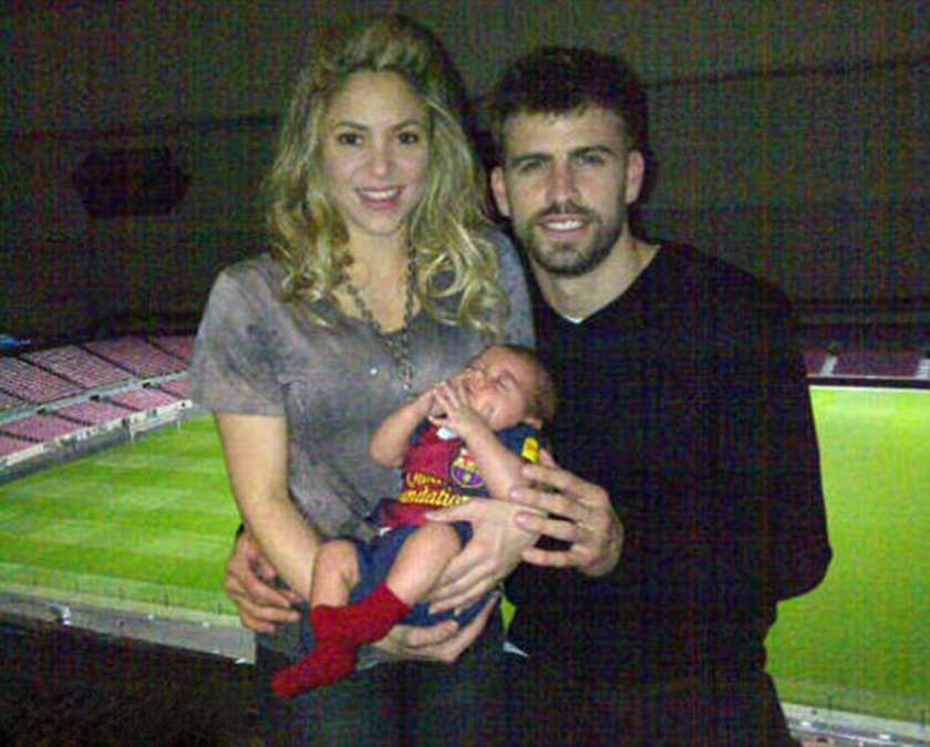 Shakira i Gerard Pique i Milan