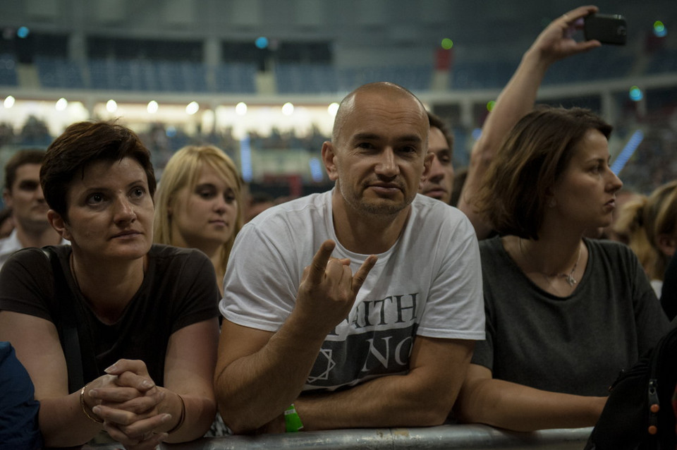 Faith No More - zdjęcia publiczności z koncertu w Krakowie