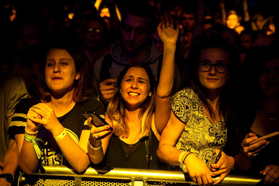 Jarocin 2015: publiczność na koncercie The Kooks