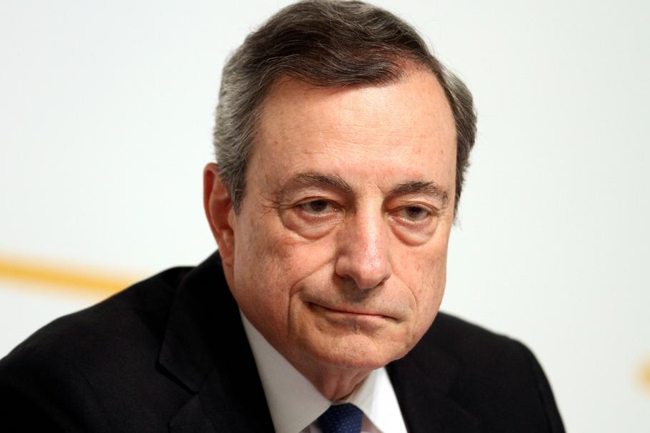 Prezes EBC Mario Draghi