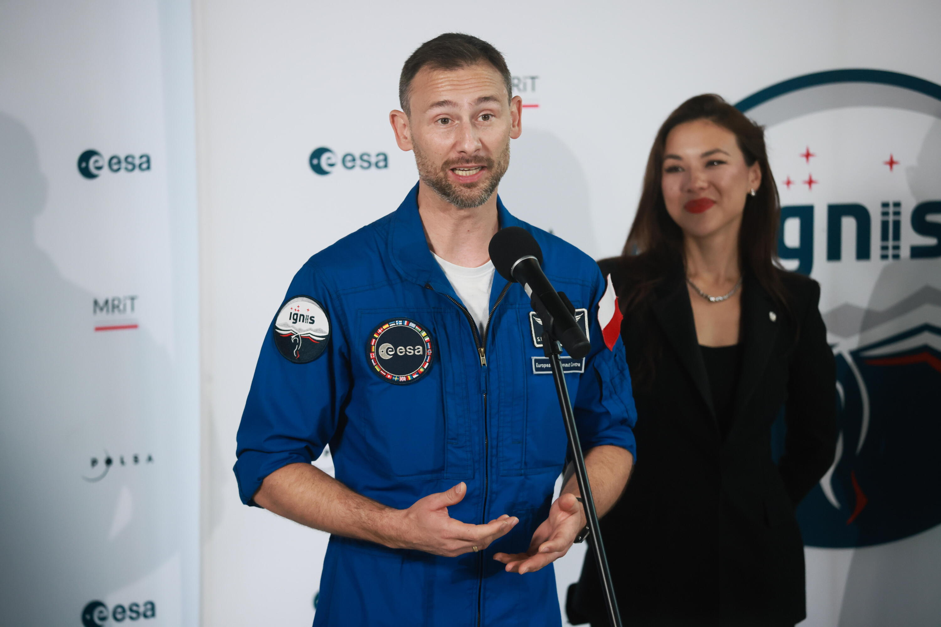 Uznański-Wiśniewski już w Polsce. "Niesamowita duma"