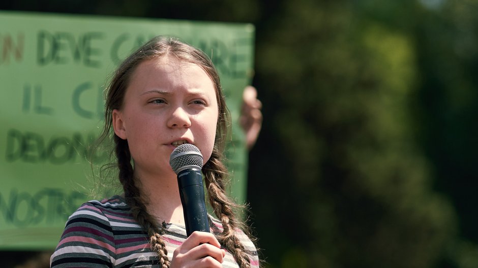 Greta Thunberg odcina się Donaldowi Trumpowi 