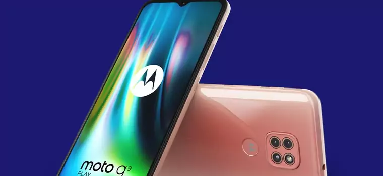 Motorola zaprezentowała tani smartfon Moto G9 Play. Znamy polską cenę