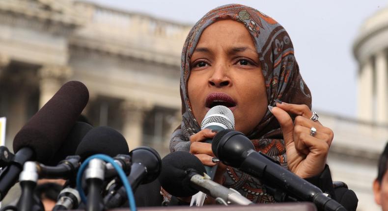 Rep. Ilhan Omar, a Minnesota Democrat.