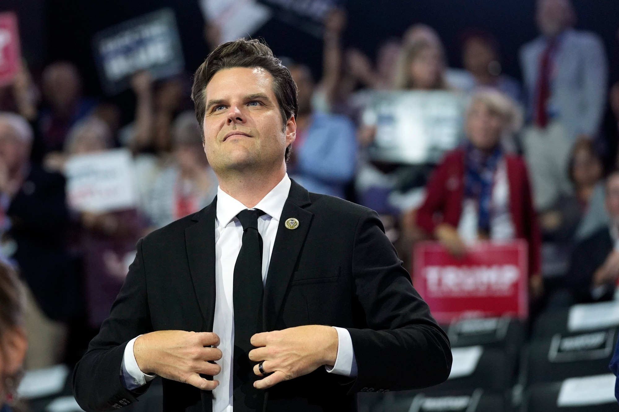 Republikánsky kongresman Matt Gaetz.