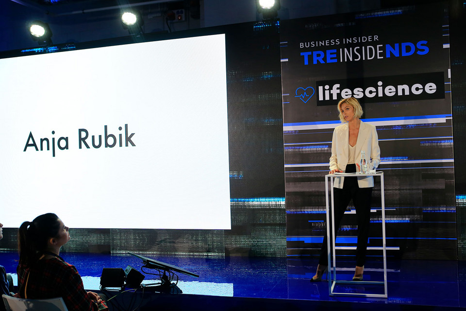 Anja Rubik na konferencji Business Insider INSIDE TRENDS