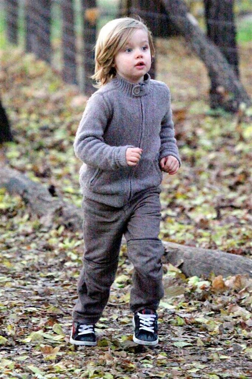 Jolie i Pitt zabrali dzieci do parku