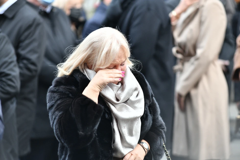 Milutin Mrkonjić sahrana 