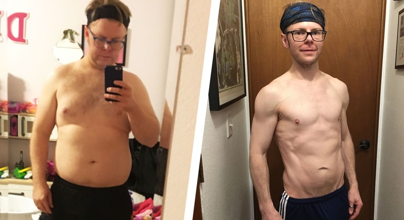 He Lost 73 Pounds After His Panic Attack