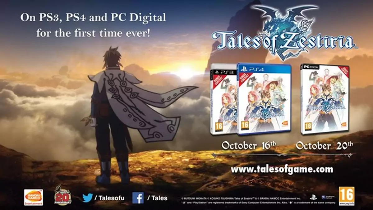 Tales of Zestiria zmierza na PlayStation 4 i PC