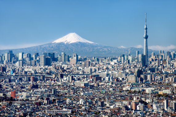 Stolica Japonii jest najbardziej zaludnionym miastem na świecie 