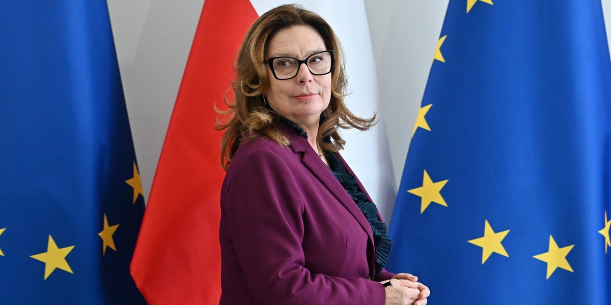 Marszałkini Senatu Małgorzata Kidawa-Błońska.