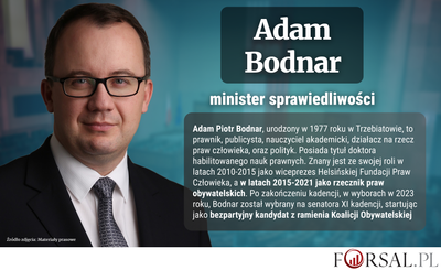 Kim jest Adam Bodnar? Minister sprawiedliwości [BIOGRAM]