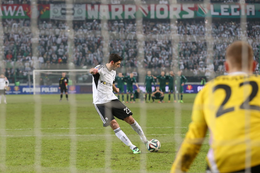 Legia lepsza od Śląska w Pucharze Polski, zdecydowały jedenastki