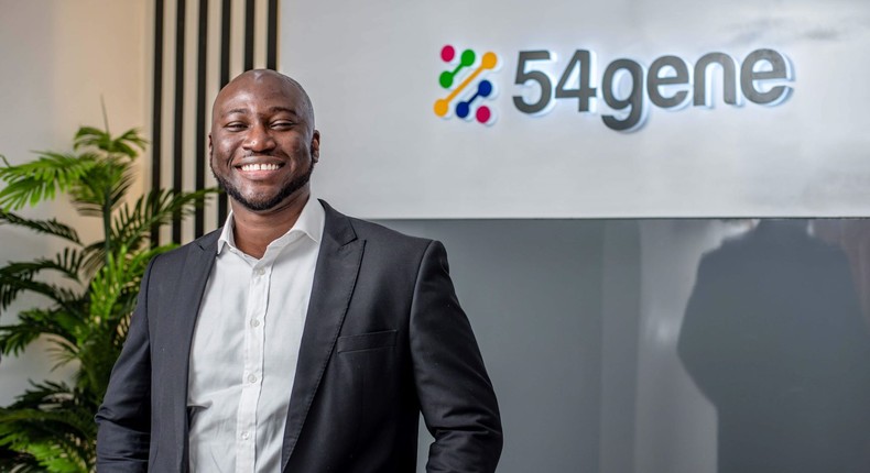 Dr Abasi Ene-Obong, CEO of 54gene