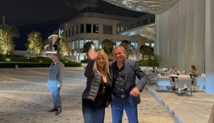 Rade Lacković sa ženom