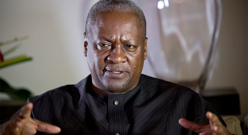 Former president John Mahama