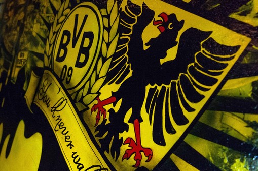 Borussia Dortmund sports bar in Hamburg