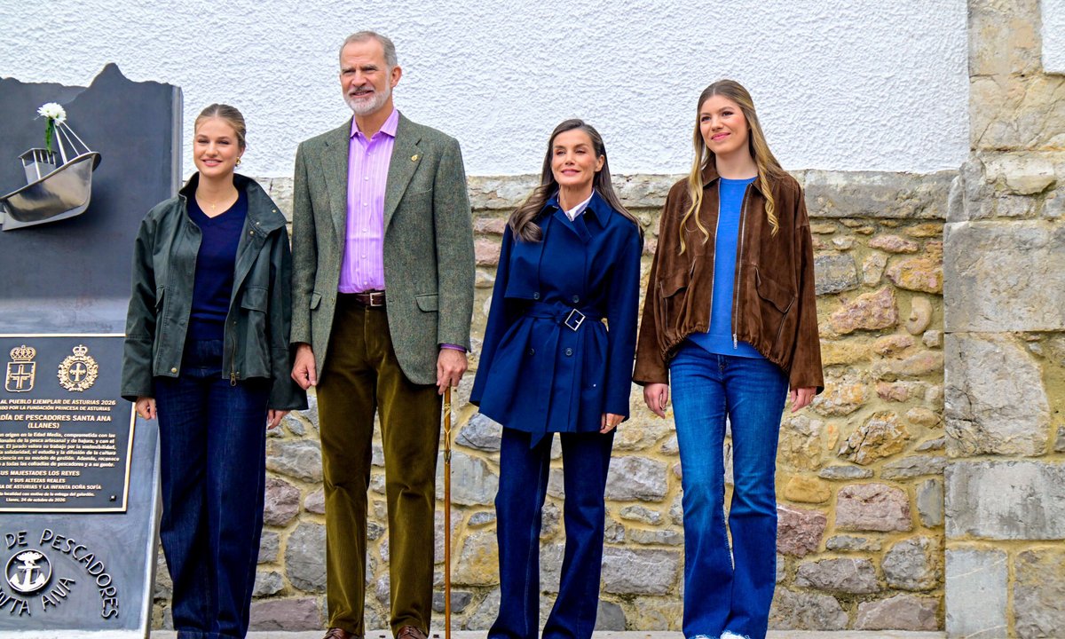 Królowa Letizia poślizgnęła się na kutrze w Llanes. Takiej reakcji u jej córki nikt się nie spodziewał