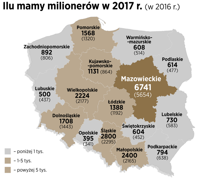 Ilu Jest Milionerów W Polsce Ile Osób Zarobiło Milion Złotych W 2017 Roku Forbes 2522