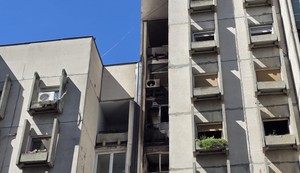 Požar na Novom Beogradu