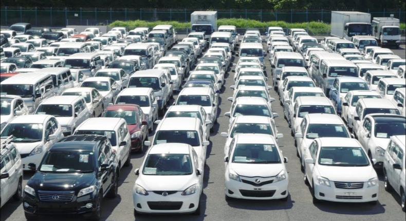 Imported used Cars (Courtesy) 