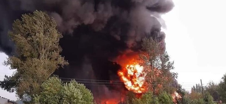 Pożar w rejonie składowiska odpadów w Sosnowcu opanowany [WIDEO]