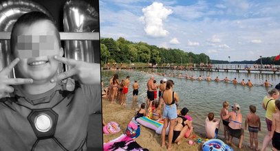 Timi utonął na strzeżonej plaży w Ostródzie. Napis na jego grobie rozrywa serce