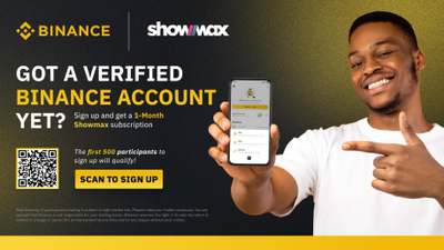 Binance x Showmax Partnership