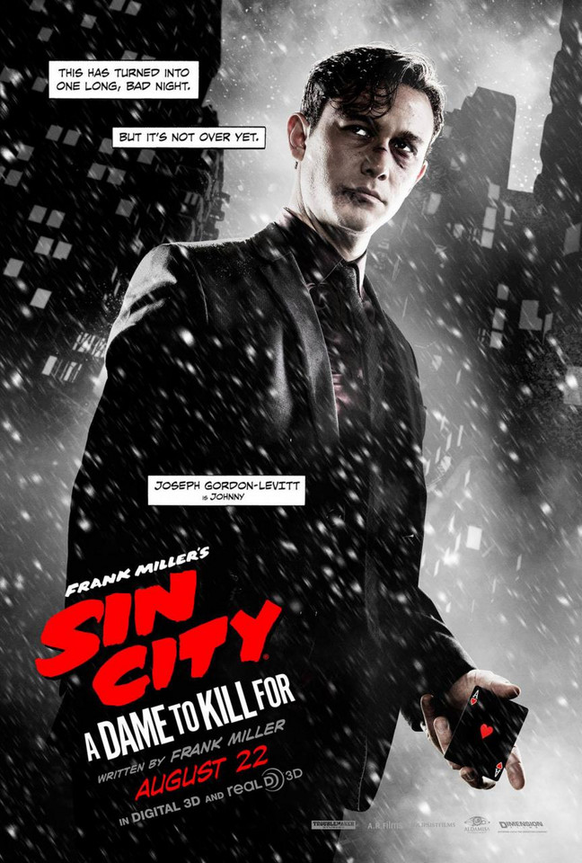 "Sin City 2: Damulka warta grzechu" - plakat