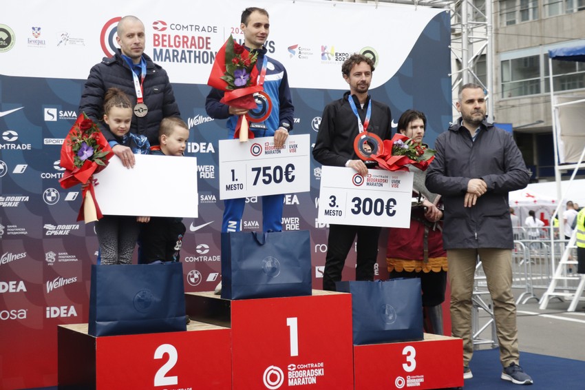 Najbrži Srbin na 38. Beogradskom maratonu