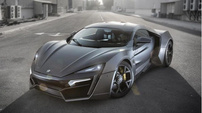 4. Lykan HyperSport – 3,4 mln dol.